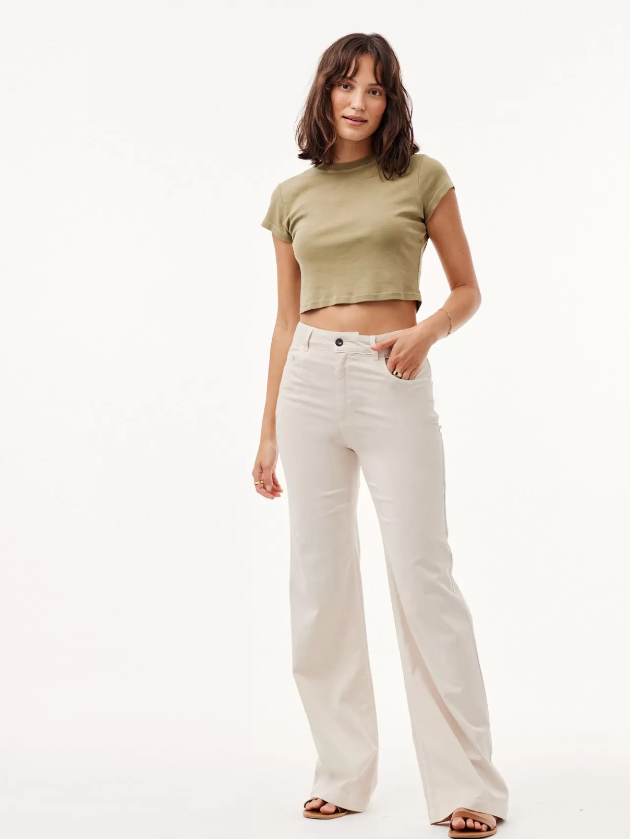 Bella Dahl Pants^Harlow 70S Jeans - Pebbled Sand