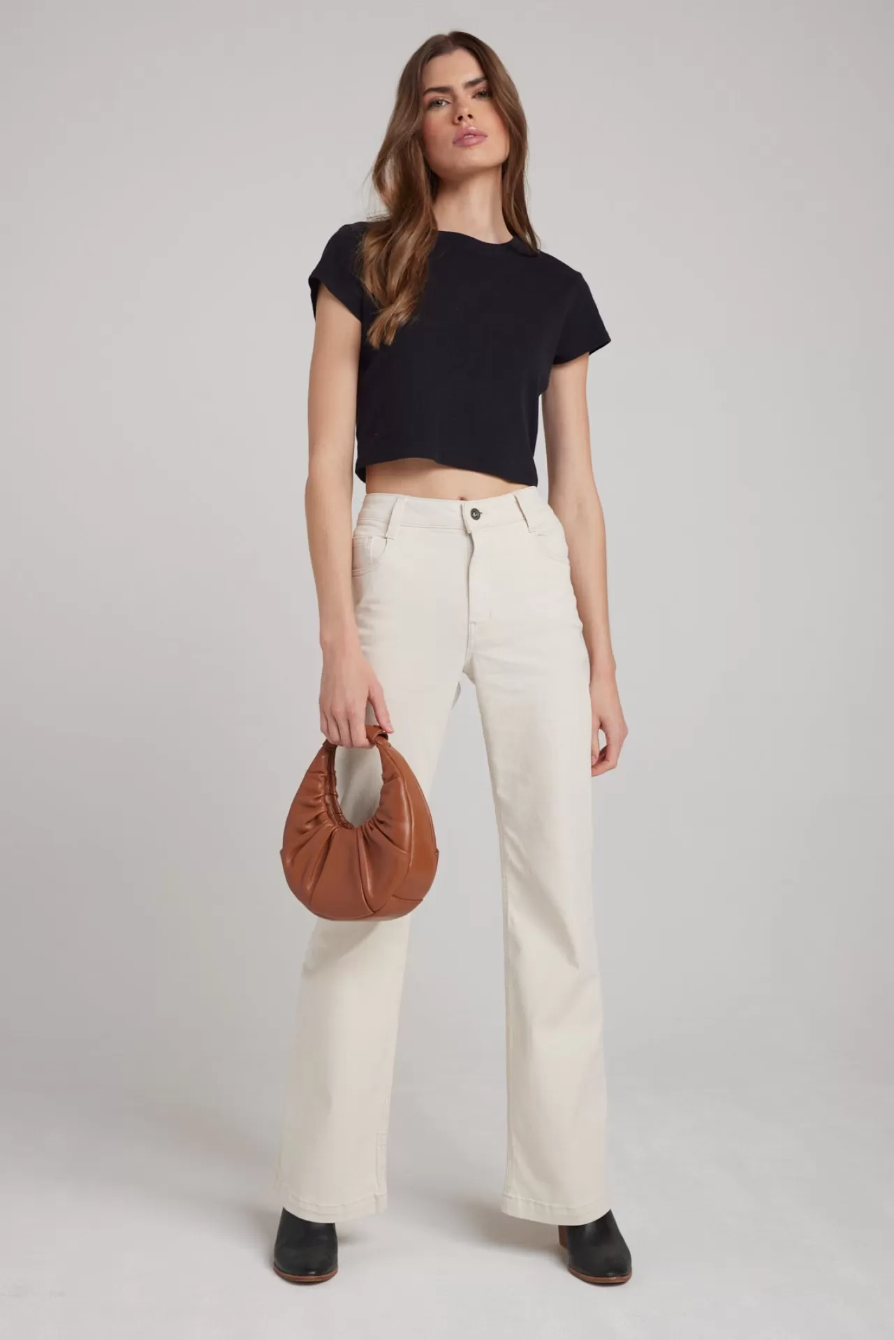 Bella Dahl Pants^Milla Vintage Flare Jean - Antique Ivory