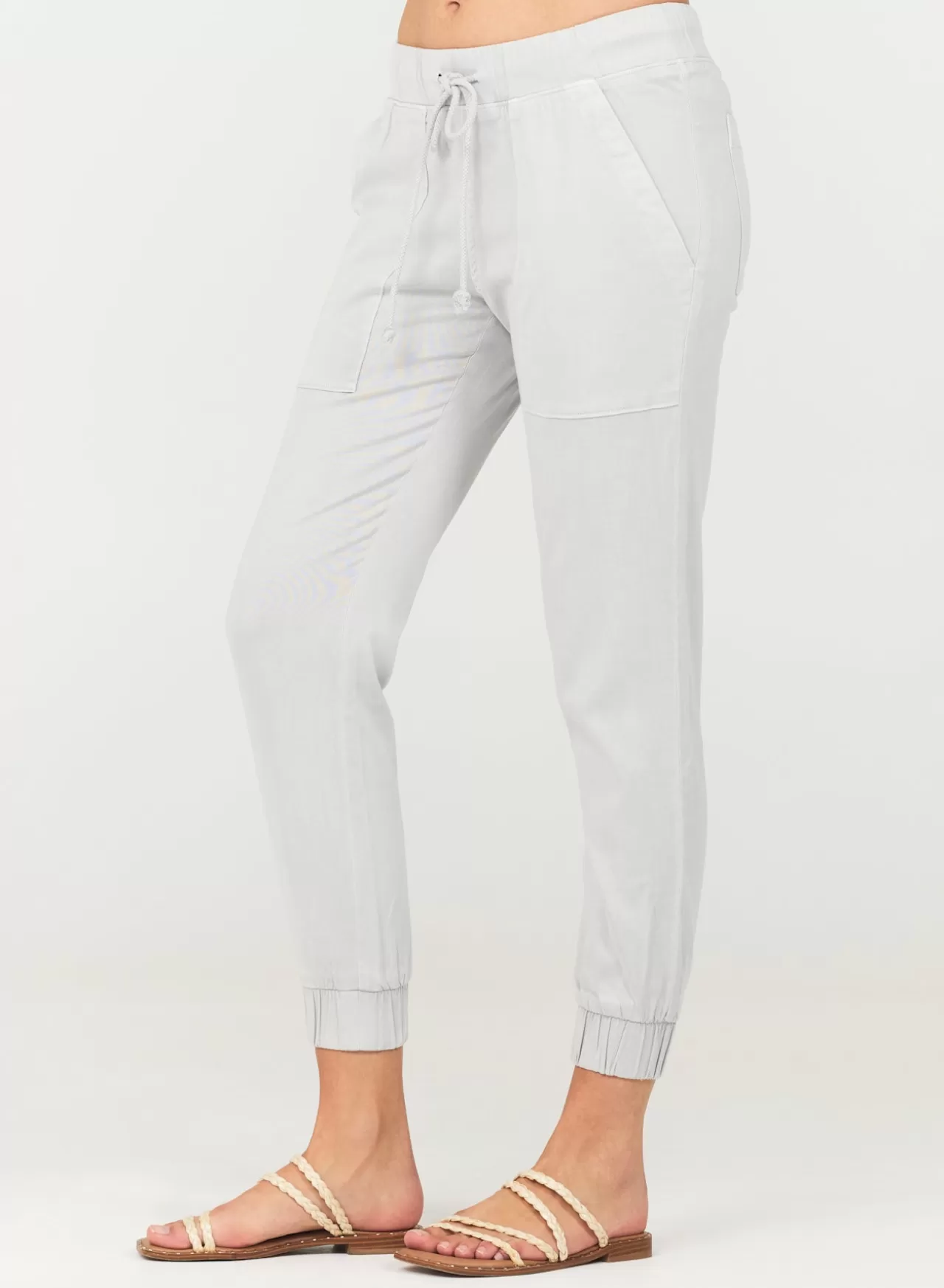 Bella Dahl Pants^Pocket Jogger - Foggy Sky